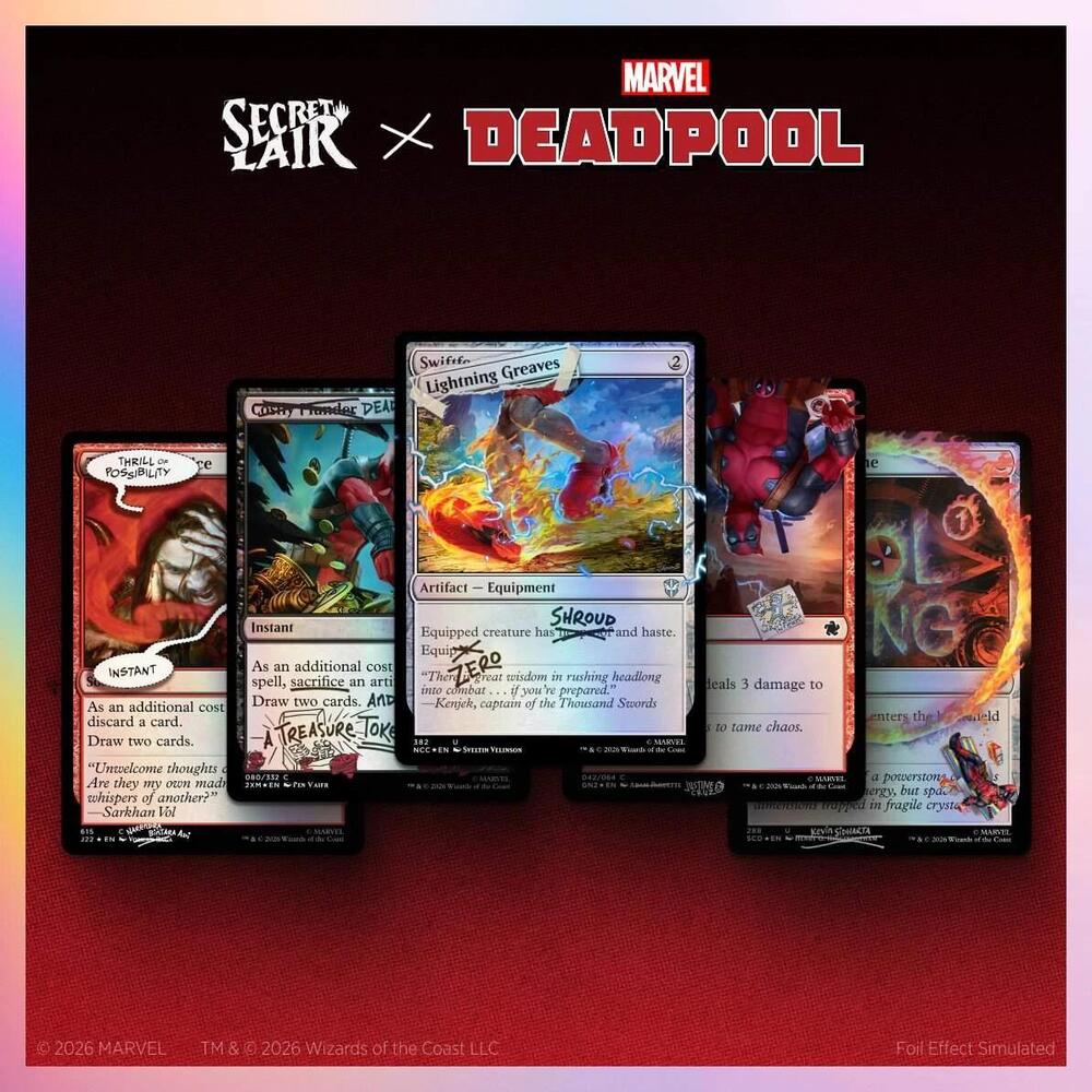 I Fixed It (You're Welcome) - Traditional Foil Edition - Secret Lair x Marvel's Deadpool