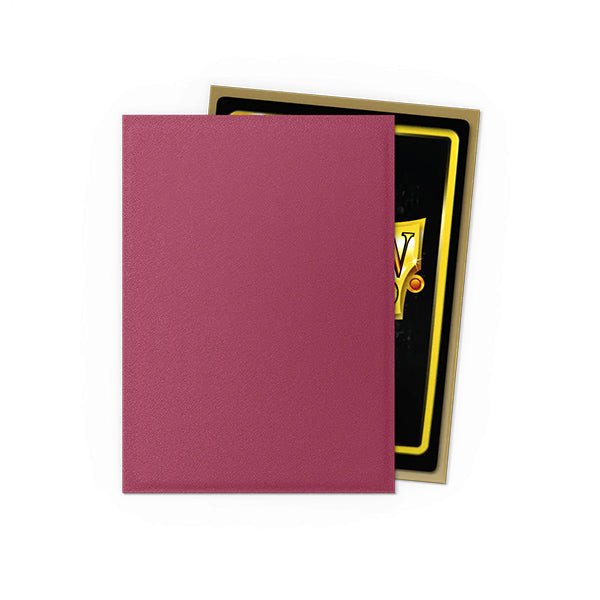 Dragon Shield Card Sleeves: Standard DUAL - Matte Red Gold, Anniversary Special Edition (100 ct.) - The Fourth Place