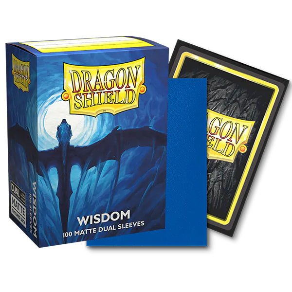 Dragon Shield Card Sleeves: Standard DUAL - Matte Wisdom (100 ct.) - The Fourth Place