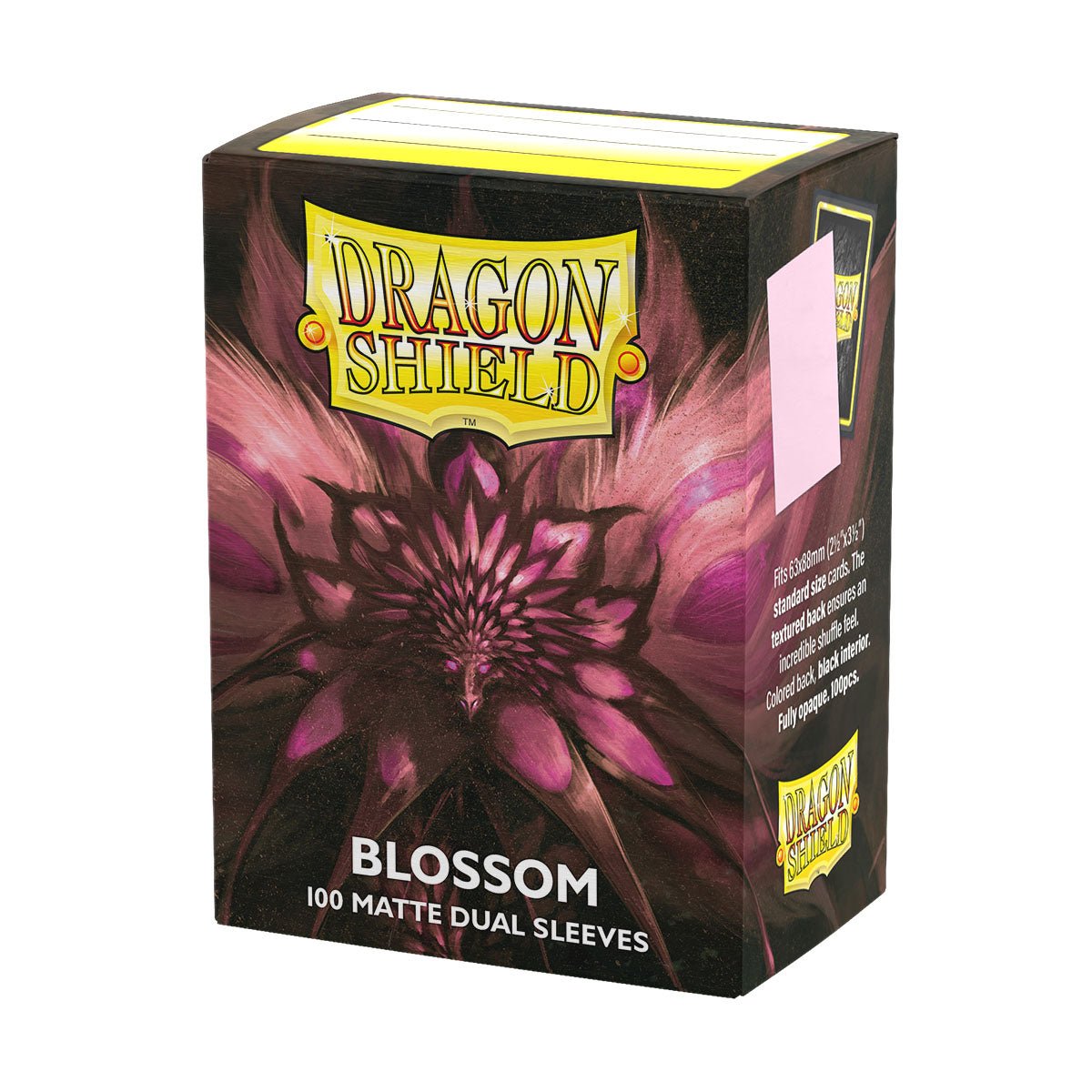 Dragon Shield Sleeves: Standard Dual - Matte Blossom (100ct) - The Fourth Place