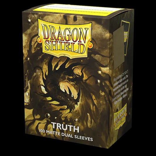 Dragon Shield Sleeves: Standard DUAL - Matte Truth (100 ct.) - The Fourth Place