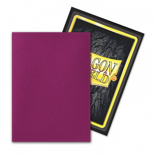 Dragon Shield Sleeves: Standard Dual - Matte Wraith (100ct) - The Fourth Place