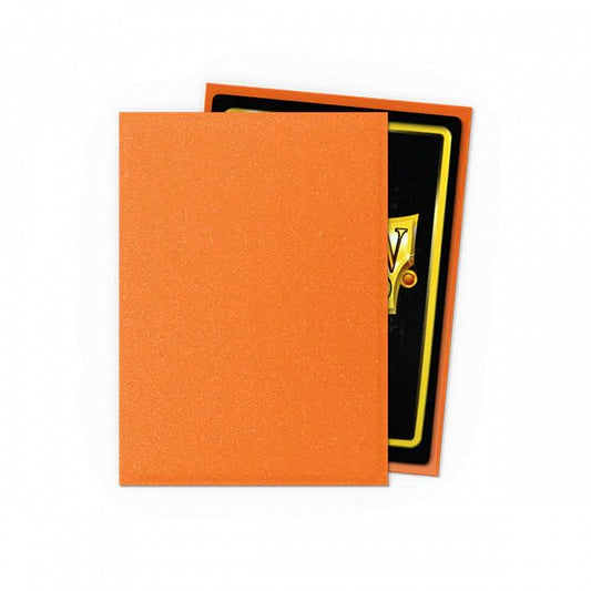 Dragon Shield Sleeves: Standard - Matte Amber (100 ct.) - The Fourth Place