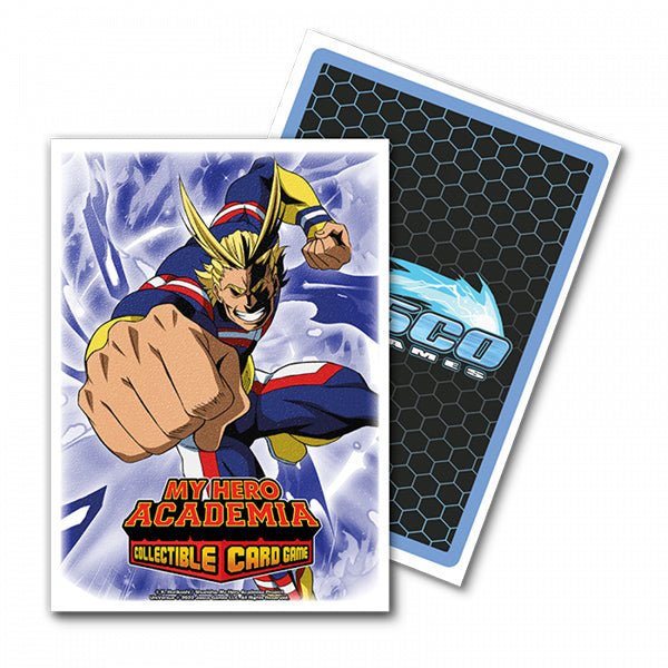 Dragon Shield Sleeves: Standard- Matte 'MHA All Might Punch' Art, Limited Edition (100 ct.) - The Fourth Place