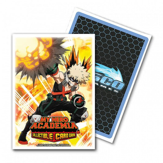 Dragon Shield Sleeves: Standard- Matte 'MHA Bakugo Explode' Art, Limited Edition (100 ct.) - The Fourth Place