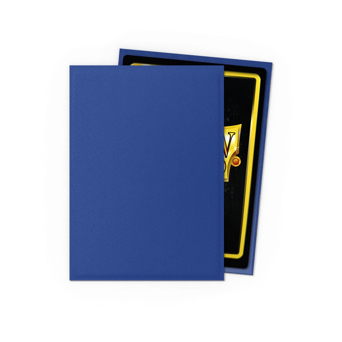 Dragon Shield Sleeves: Standard Matte Non - Glare Blue (100ct) - The Fourth Place