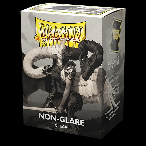 Dragon Shield Sleeves: Standard - Non-Glare Clear (100 ct.) - The Fourth Place