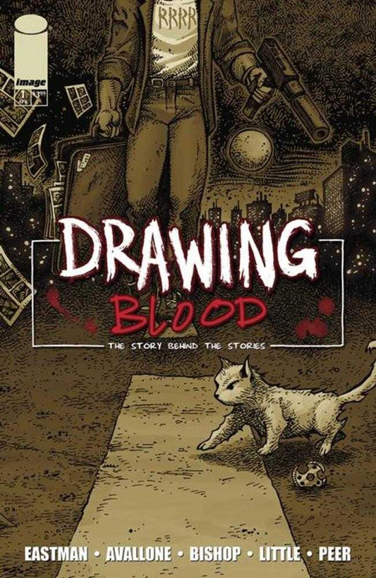 Drawing Blood #1 (Of 12) Cover C Ben Bishop, Kevin Eastman & Robert Rodriguez Variant - The Fourth Place