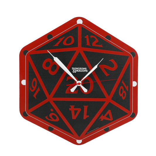 Dungeons & Dragons Dice Sculpted Wall Clock - The Fourth Place