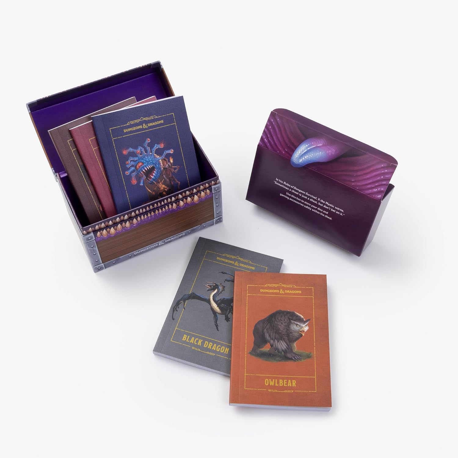 Dungeons & Dragons: Mimic Treasure Chest Notebook Set - The Fourth Place