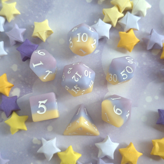 Dusk - 7 - Piece Dice Set - The Fourth Place