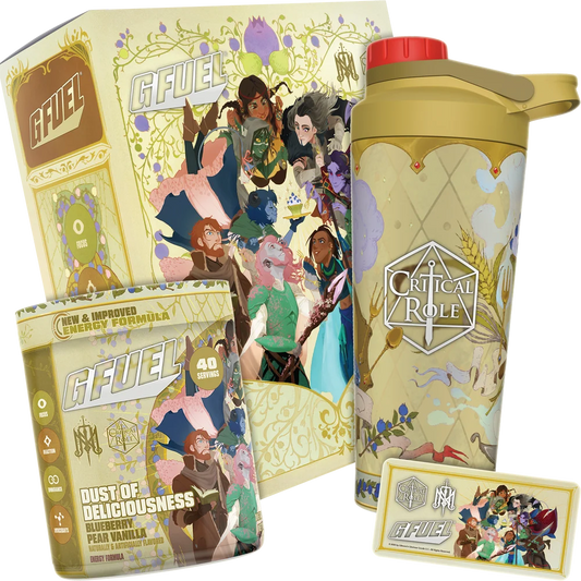 Dust of Deliciousness Collector's Box - Critical Role: Mighty Nein (G-Fuel)