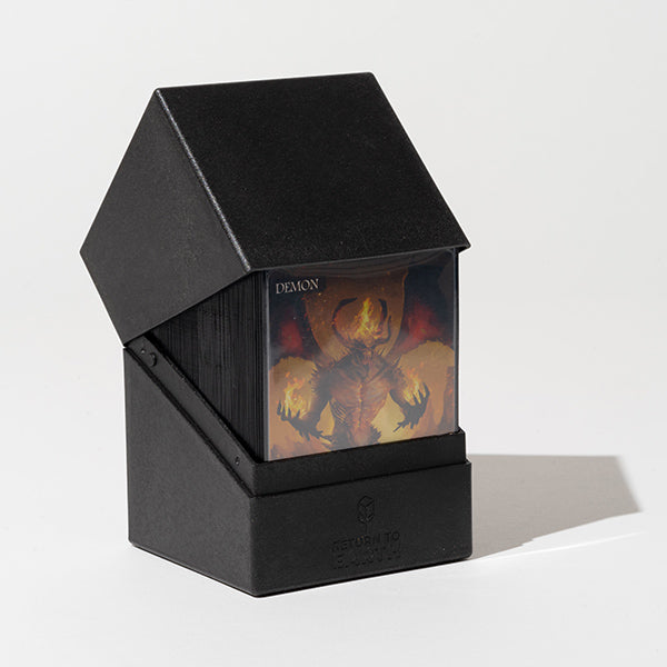 Return to Earth - Black: Boulder 100+ Standard Size Deck Box