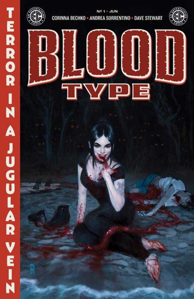 EC Blood Type 1 (Of 4) Cover A Miguel Mercado - The Fourth Place