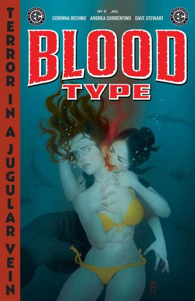 EC Blood Type 2 (Of 4) Cover A Miguel Mercado - The Fourth Place