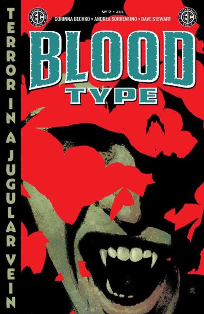 EC Blood Type 2 (Of 4) Cover B Andrea Sorrentino Variant - The Fourth Place