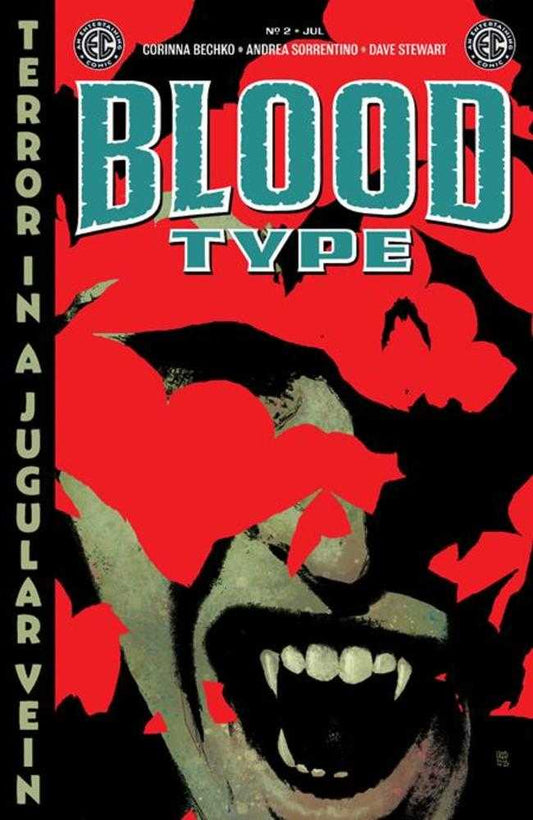 EC Blood Type 2 (Of 4) Cover B Andrea Sorrentino Variant - The Fourth Place