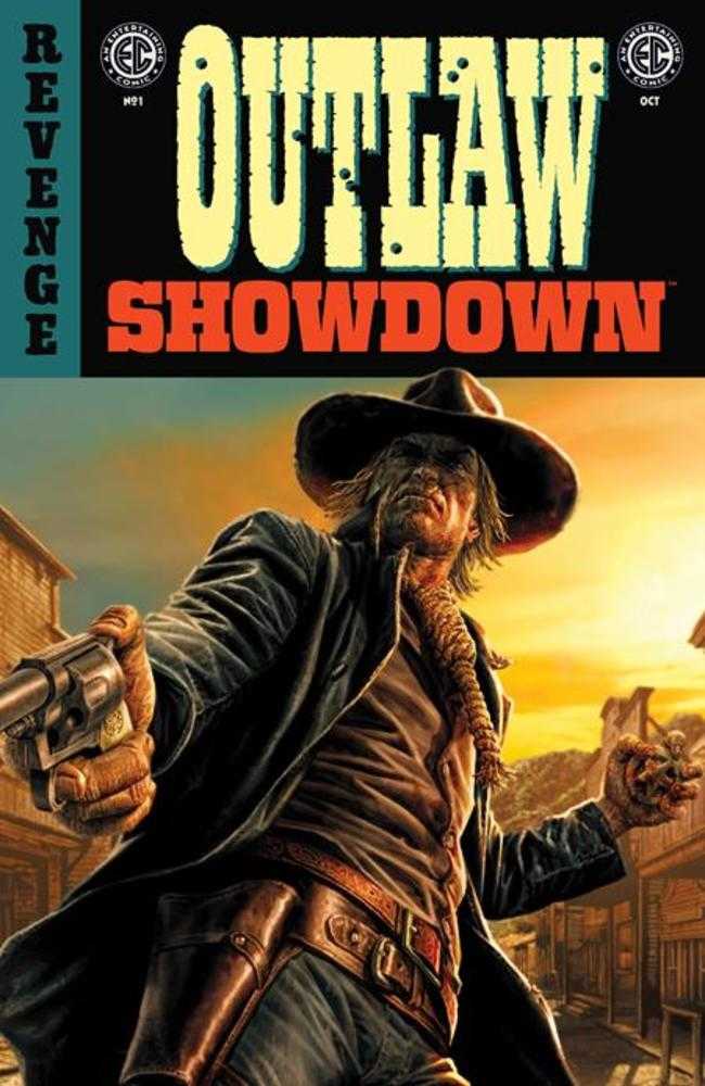 EC Outlaw Showdown 1 Cover A Lee Bermejo - The Fourth Place