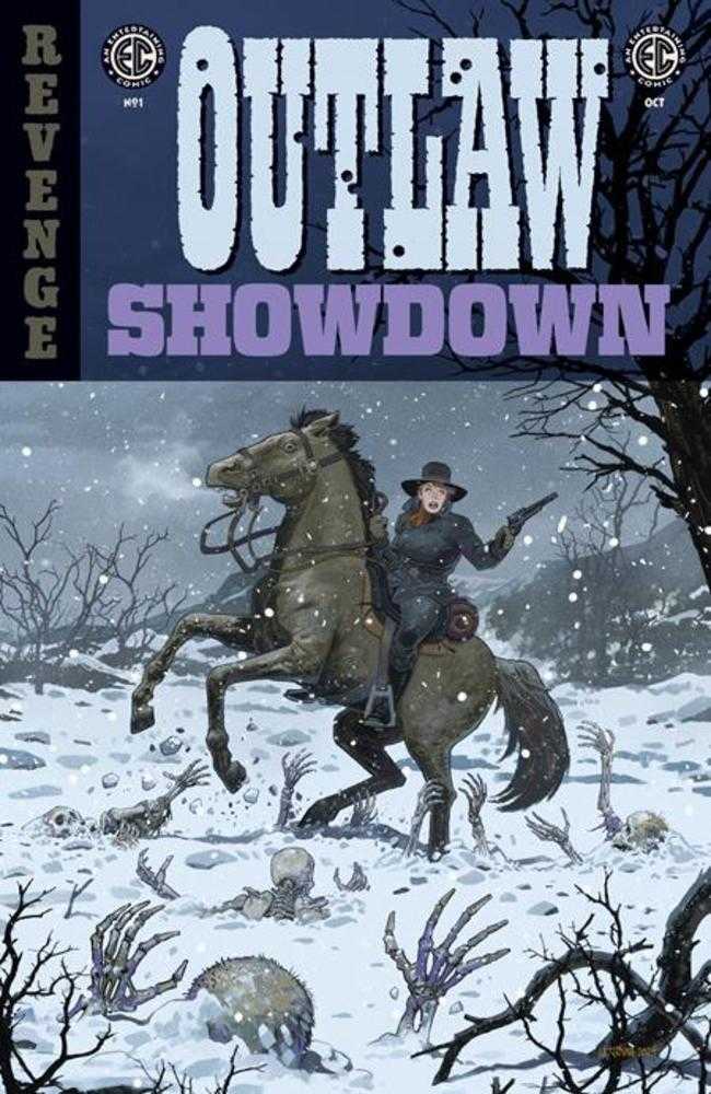 EC Outlaw Showdown 1 Cover C Ladronn Variant - The Fourth Place