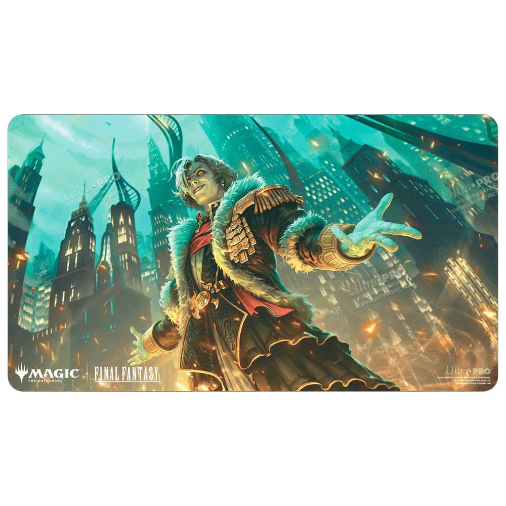 Emet - Selch, Unsundered / Hades, Sorcerer of Eld - Final Fantasy Double - Sided Playmat - The Fourth Place