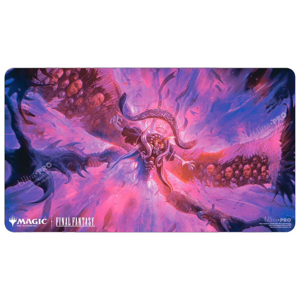 Emet - Selch, Unsundered / Hades, Sorcerer of Eld - Final Fantasy Double - Sided Playmat - The Fourth Place