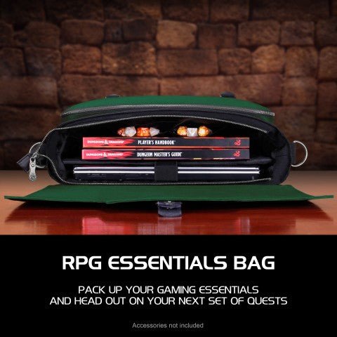 ENHANCE Tabletop RPGs Player's Essentials Bag Collector Edition (Green) - The Fourth Place