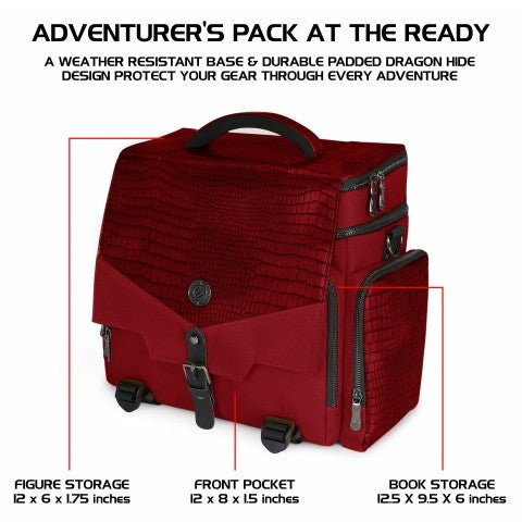 ENHANCE Tabletop RPGs RPG Adventurer's Bag Collector's Edition (Red) - The Fourth Place