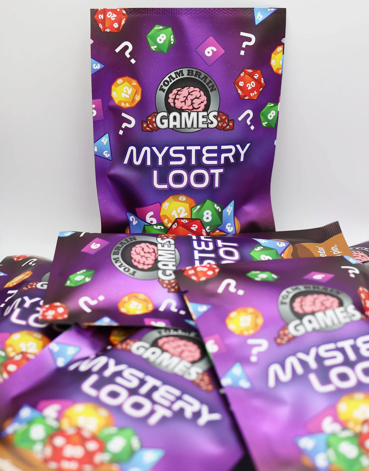 Epic Mystery Loot: Mini Metal RPG Set & Enamel Pin - The Fourth Place