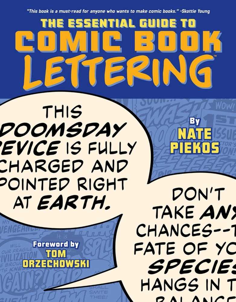 Essential Guide To Comic Book Lettering TPB - The Fourth Place