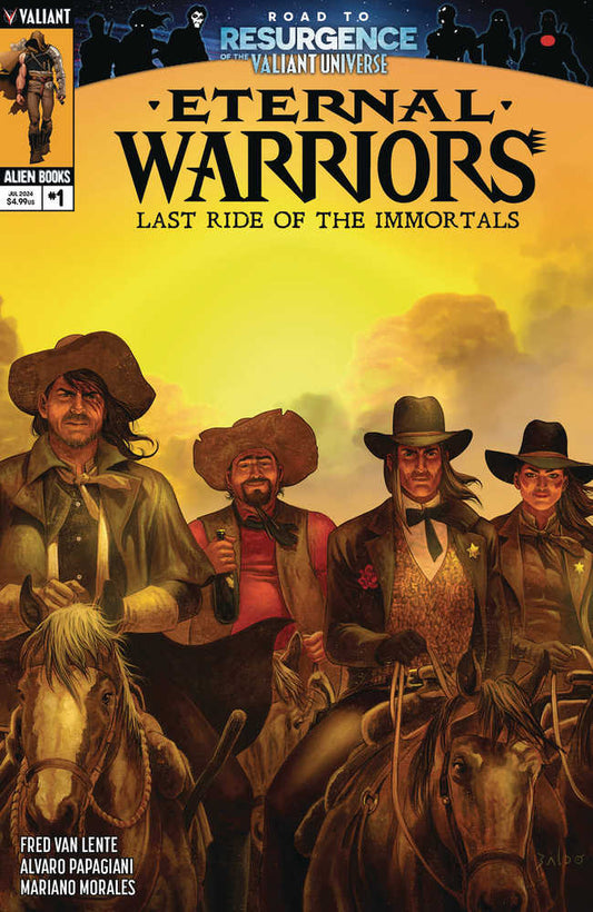 Eternal Warriors Last Ride Immortals #1 (Of 2) Cover A Baldo - The Fourth Place