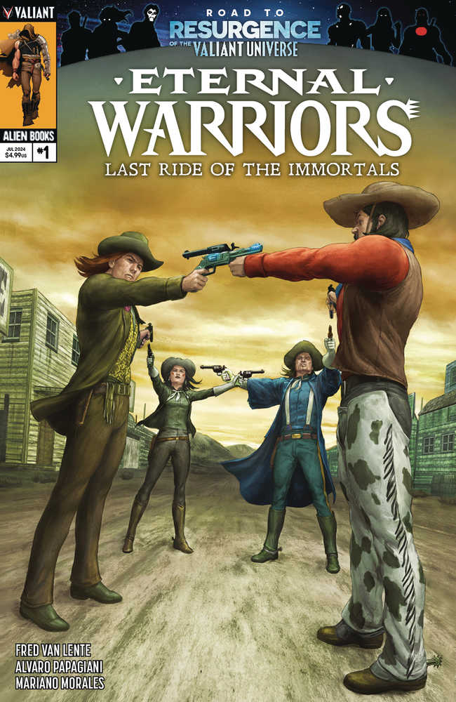 Eternal Warriors Last Ride Immortals #1 (Of 2) Cover B Alessio - The Fourth Place