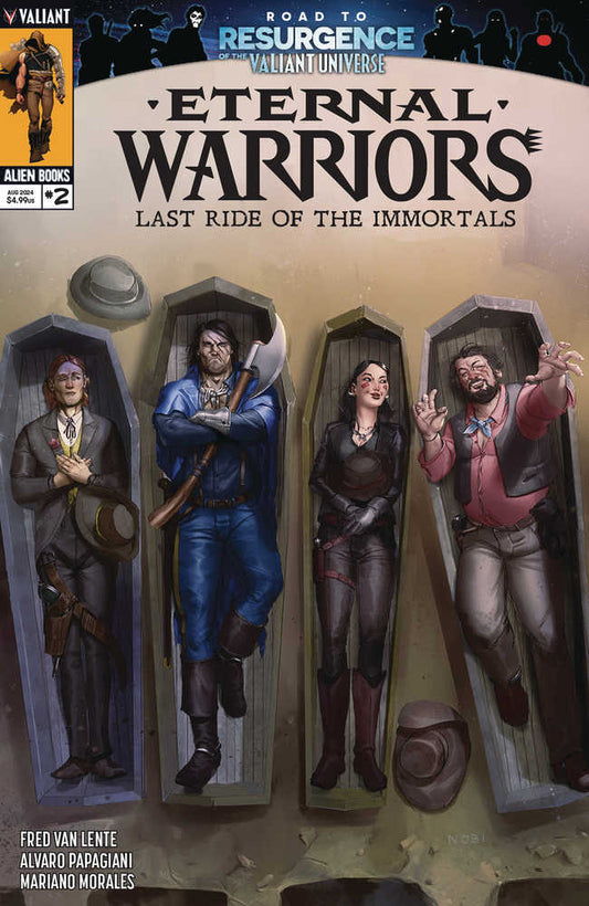 Eternal Warriors Last Ride Immortals #2 (Of 2) Cover A Nobi - The Fourth Place