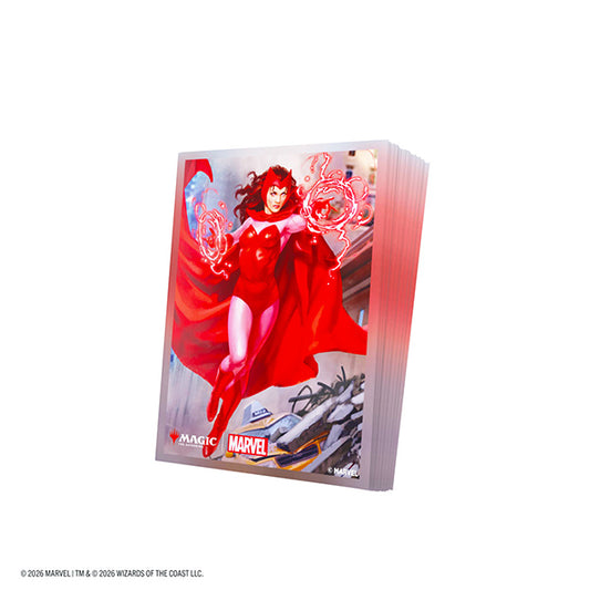 The Scarlet Witch - Marvel Super Heroes Premium Art Sleeves - Magic: the Gathering (105ct)