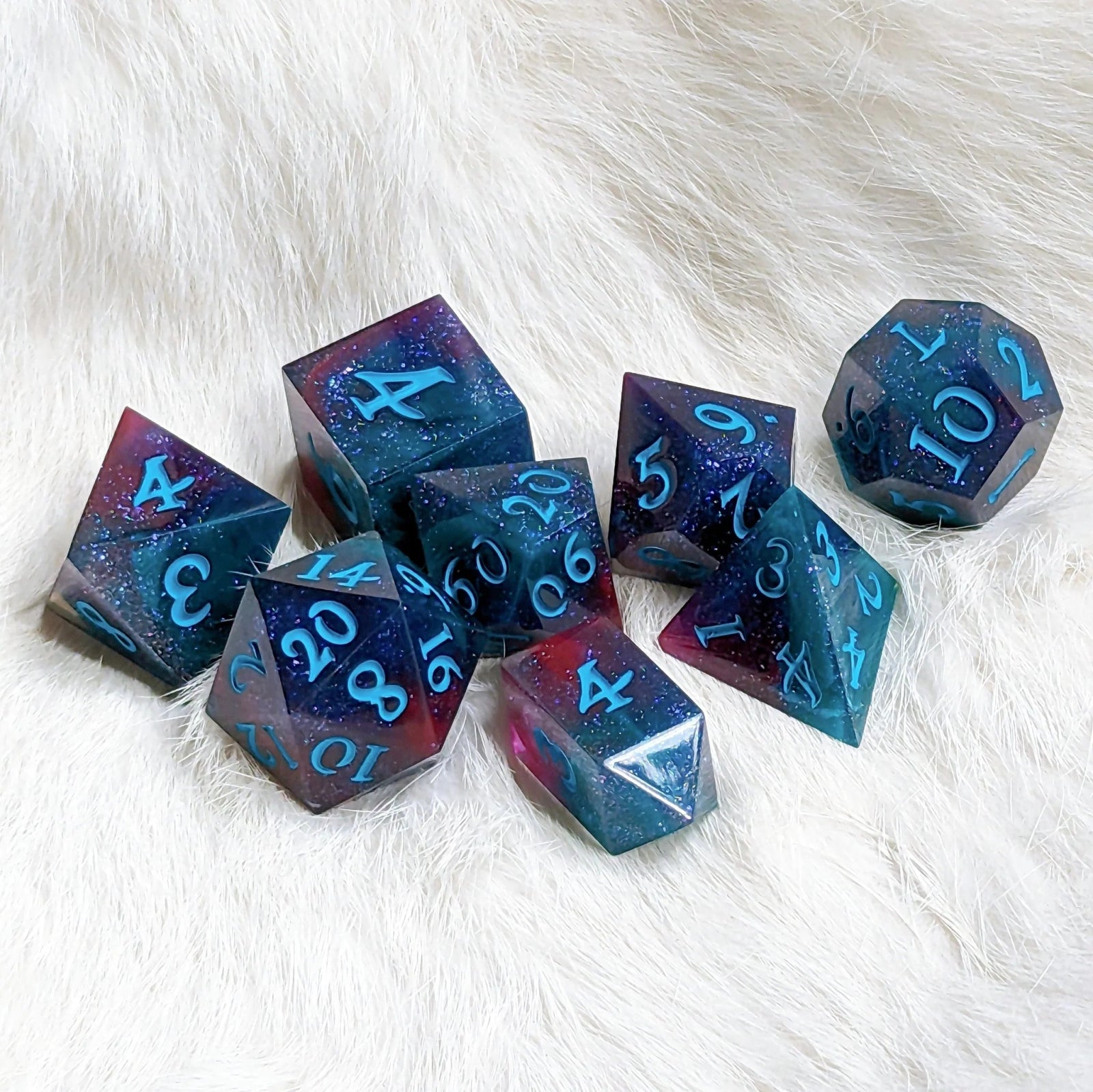 Fae Wing Dust Dice Set - The Fourth Place