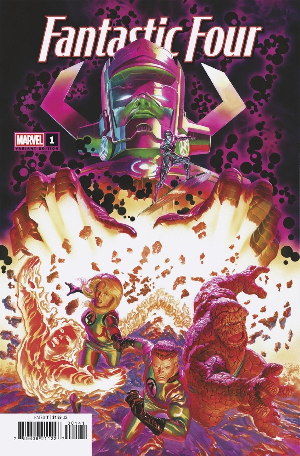 Fantastic Four 1 Alex Ross Variant - The Fourth Place