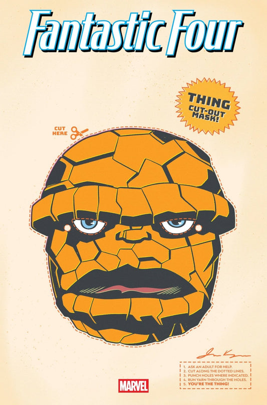 Fantastic Four 3 Retro Halloween Mask Variant [Doom] - The Fourth Place