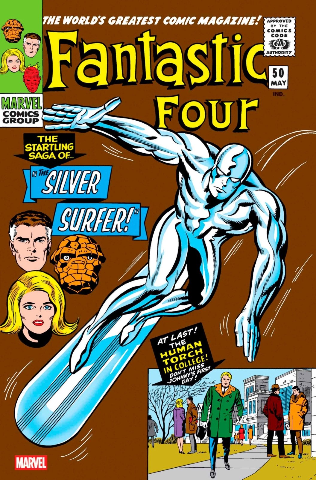 Fantastic Four 50 Facsimile Edition - The Fourth Place