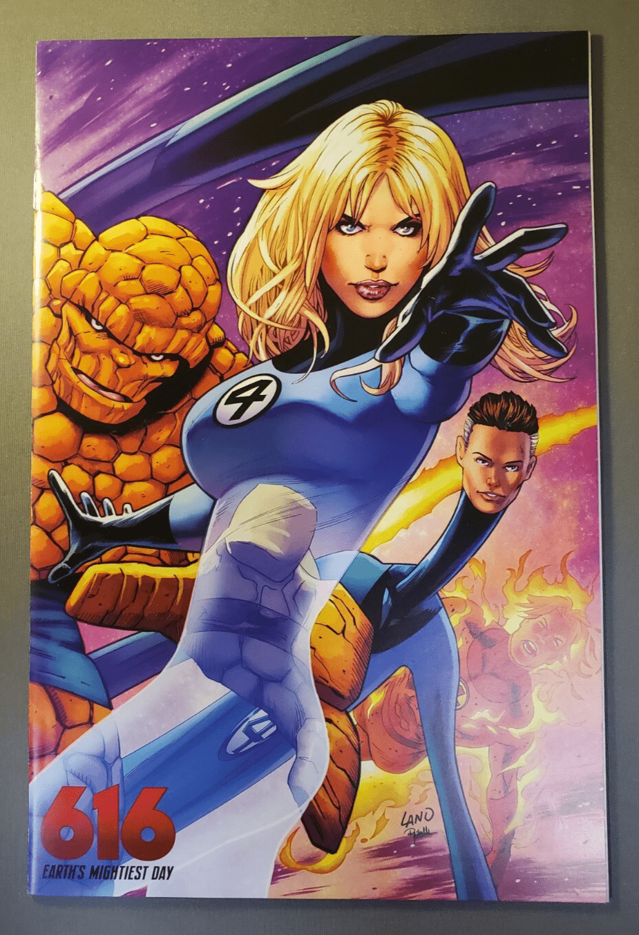 Fantastic Four Fanfare 1 616 Day Variant (2025) - The Fourth Place