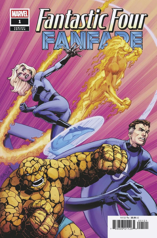Fantastic Four Fanfare 1 Mark Bagley Variant - The Fourth Place