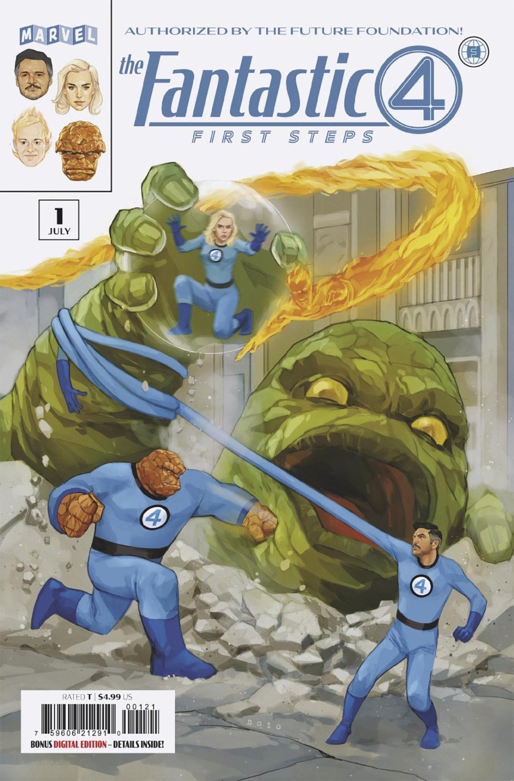 Fantastic Four: First Steps 1 Phil Noto Cover B - The Fourth Place