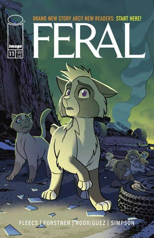 Feral 11 Cover A Tony Fleecs & Trish Forstner - The Fourth Place
