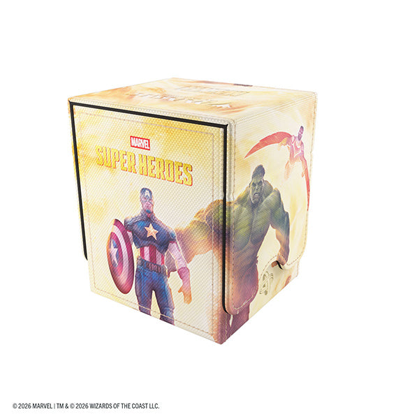 Squire Plus 100+ XL Convertible Deck Box- Marvel Super Heroes- Door of Destinies