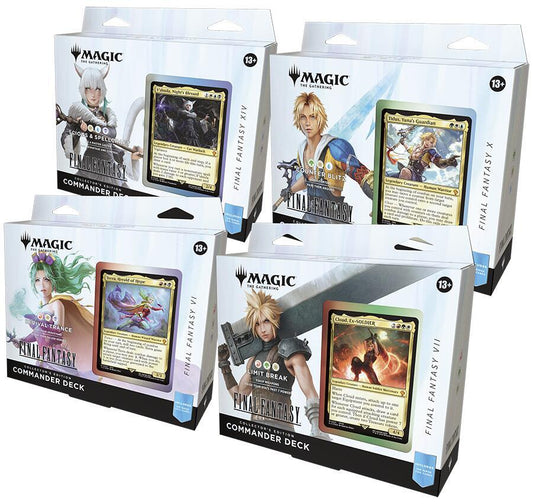 Final Fantasy Collector's Edition Commander Deck Set - Magic: The Gathering - Universes Beyond - The Fourth Place