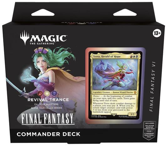 Final Fantasy Commander Deck Set - Magic: The Gathering - Universes Beyond - The Fourth Place