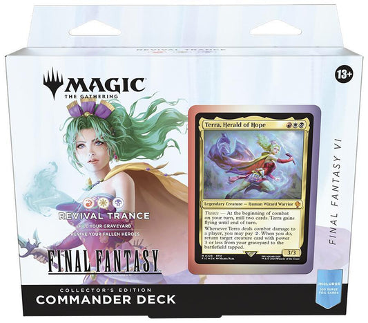 Final Fantasy VI Revival Trance - Collector's Edition - Final Fantasy Commander Deck - The Fourth Place