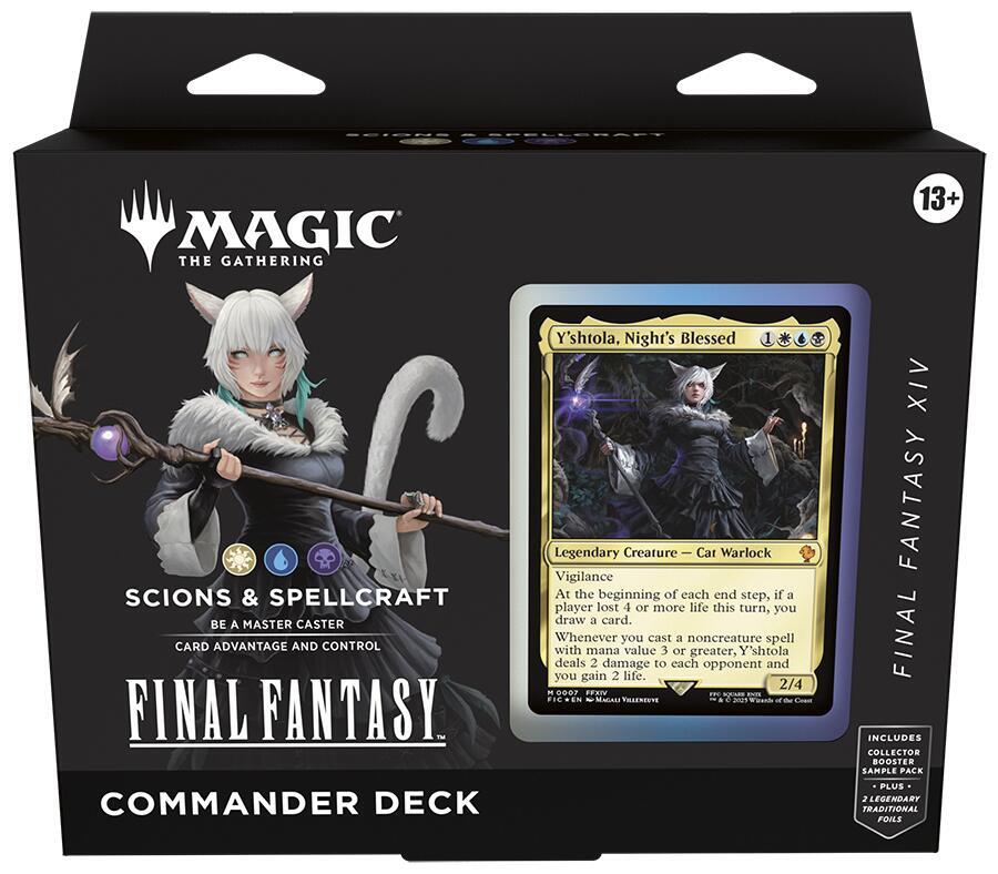 Final Fantasy XIV Scions & Spellcraft - Final Fantasy Commander Deck - The Fourth Place