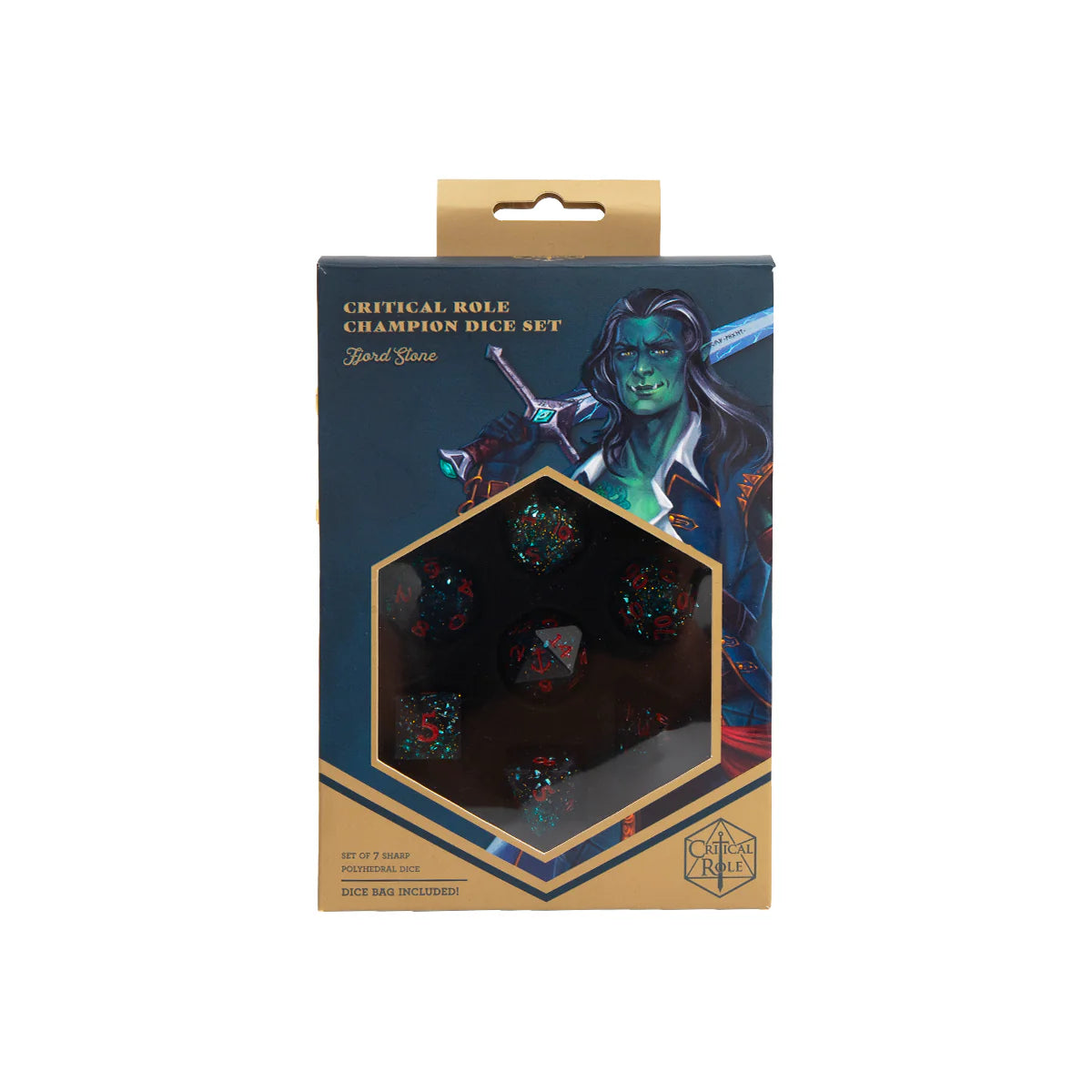 Champion Dice Set: Fjord Stone