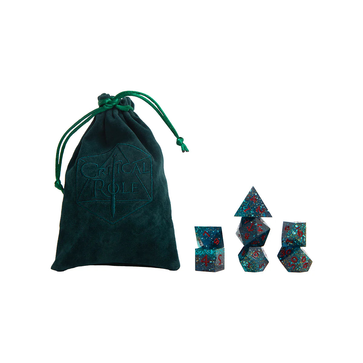 Champion Dice Set: Fjord Stone