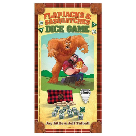 Flapjacks and Sasquatches Dice Game - The Fourth Place