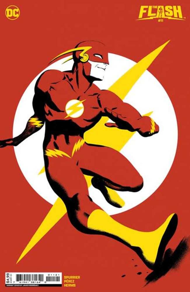 Flash #11 Cover B Javier Rodriguez Card Stock Variant - The Fourth Place